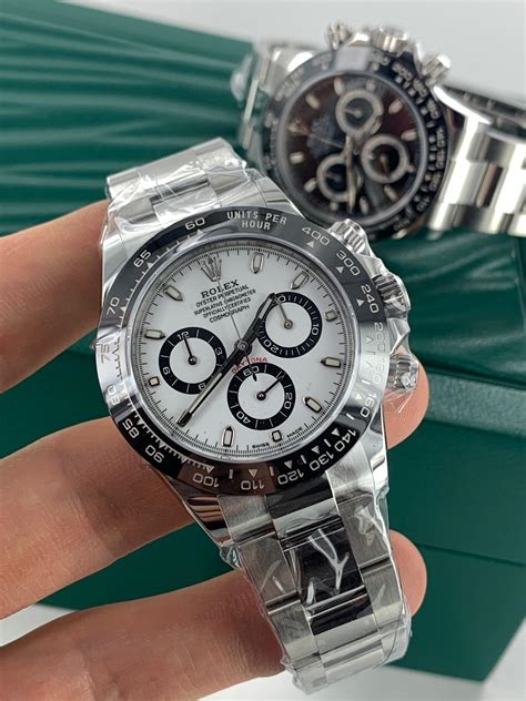 rolex daytona ceramic white dial|Rolex daytona color chart.